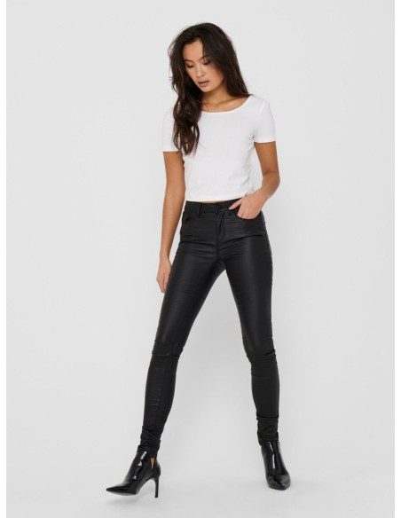 ONLANNE MW COATED JEANS