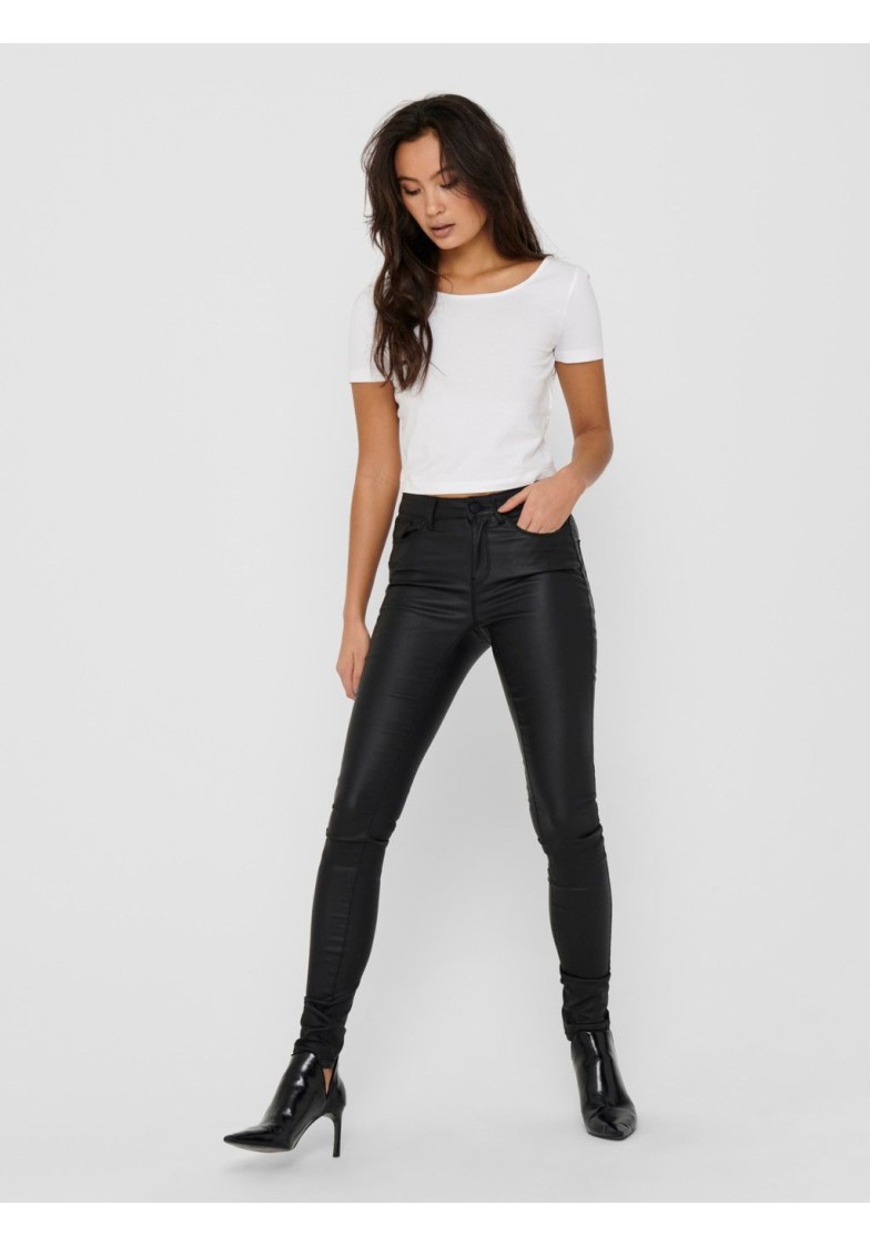 ONLANNE MW COATED JEANS