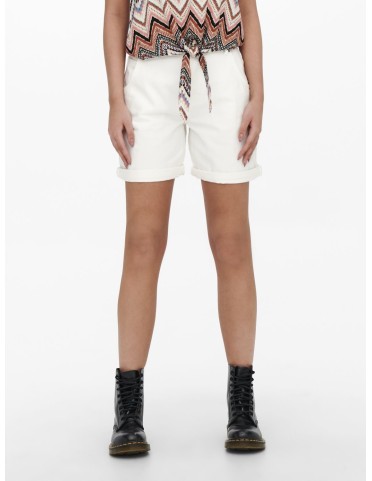 ONLTROY HW CARROT DENIM SHORTS DOT200