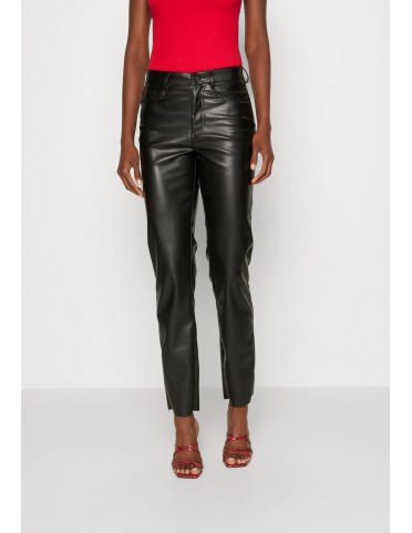 ONLEMILY HW ST ANK FAUX LEATHER PANT