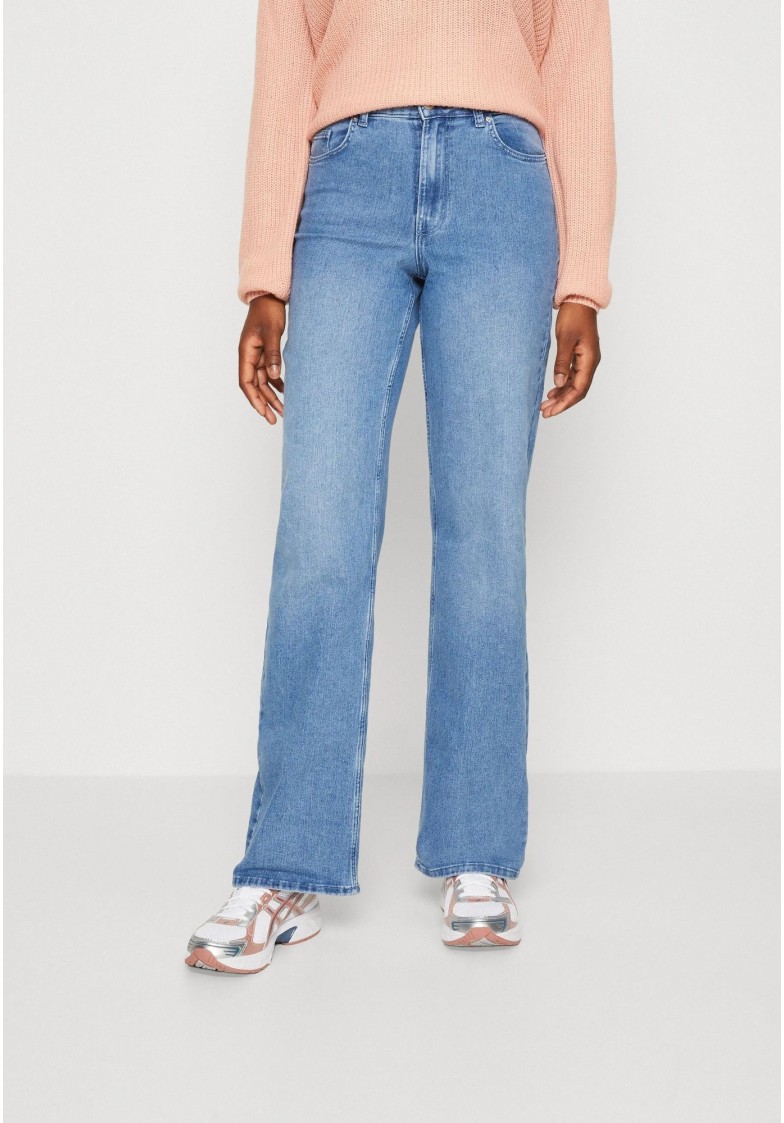 PCPEGGY HW WIDE JEANS