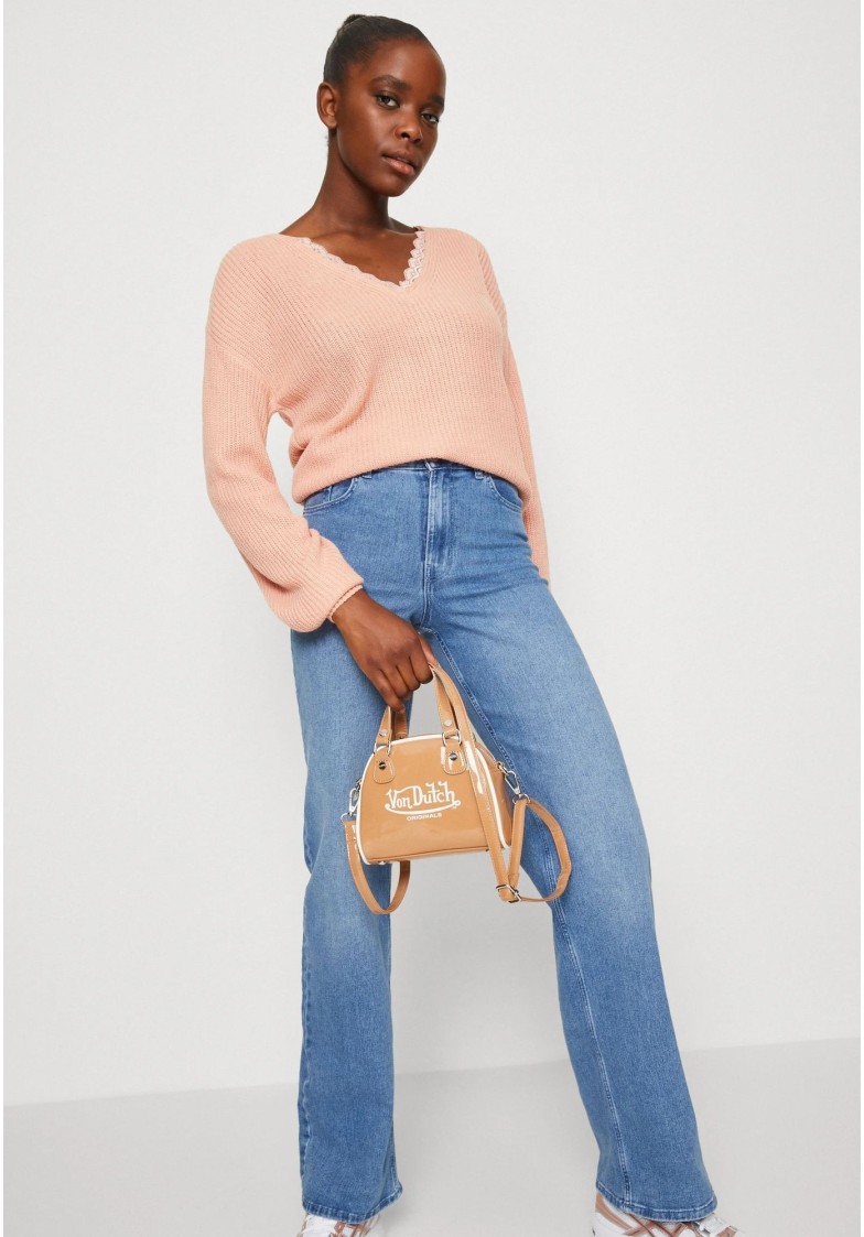 PCPEGGY HW WIDE JEANS