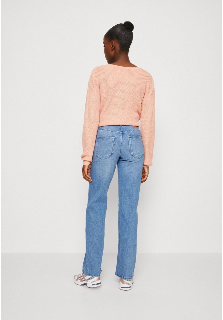 PCPEGGY HW WIDE JEANS