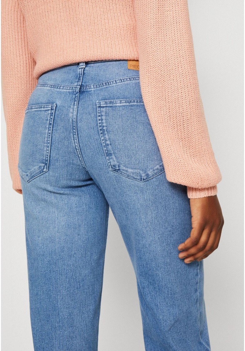 PCPEGGY HW WIDE JEANS