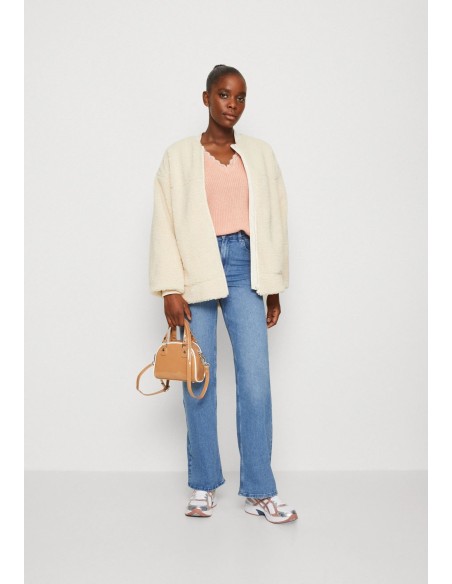 PCPEGGY HW WIDE JEANS