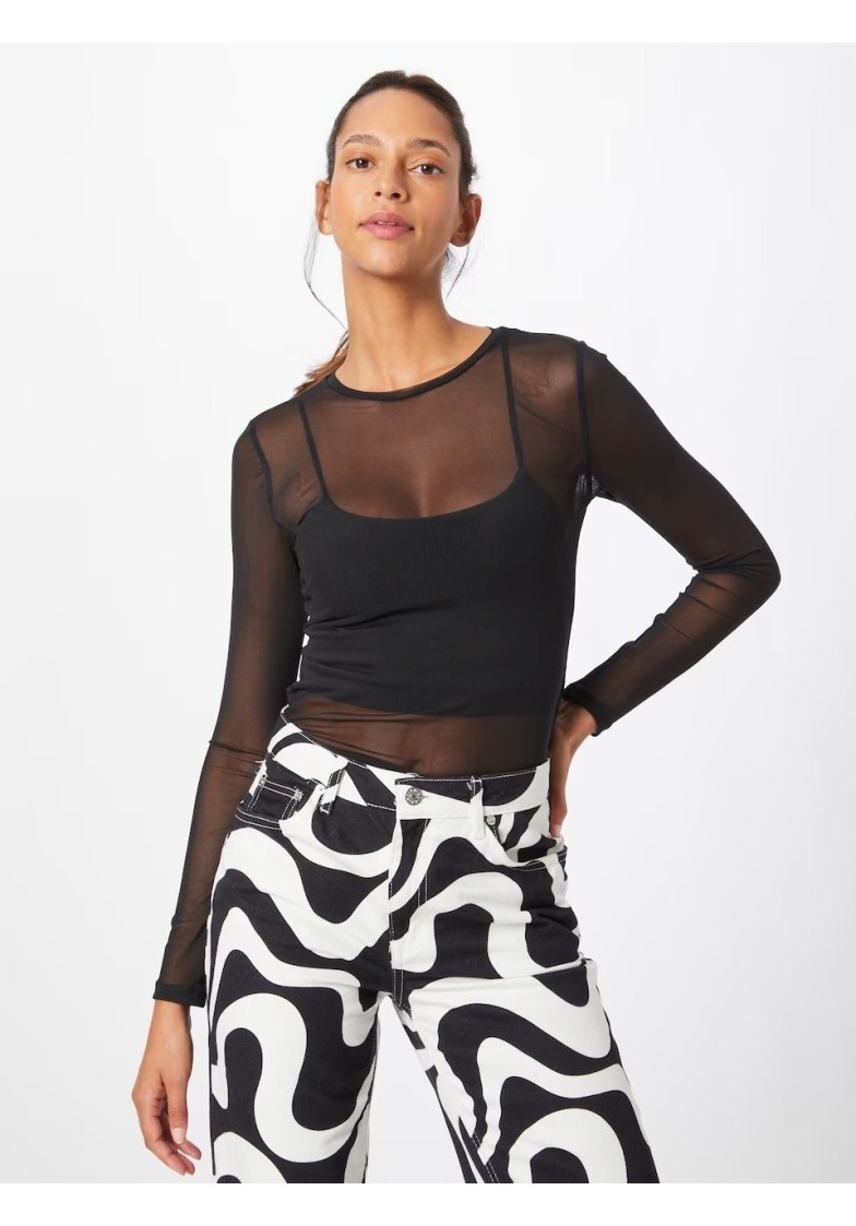 NMJUDITH L/S MESH TOP