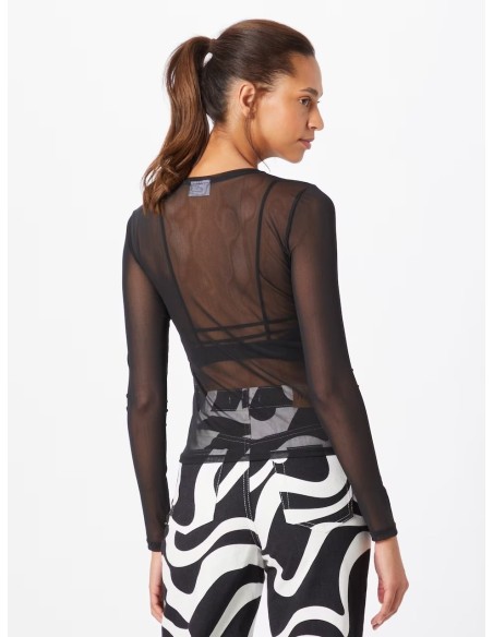 NMJUDITH L/S MESH TOP