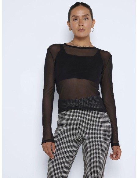 NMJUDITH L/S MESH TOP