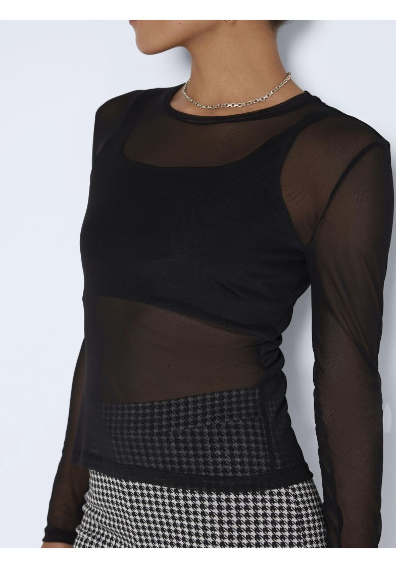 NMJUDITH L/S MESH TOP