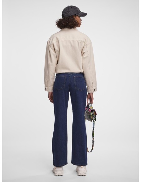PCPEGGY HW WIDE JEANS