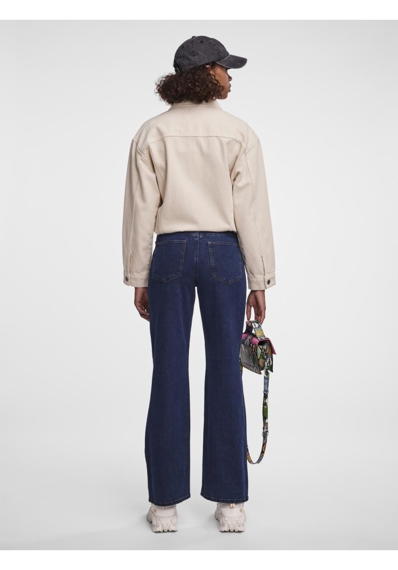 PCPEGGY HW WIDE JEANS