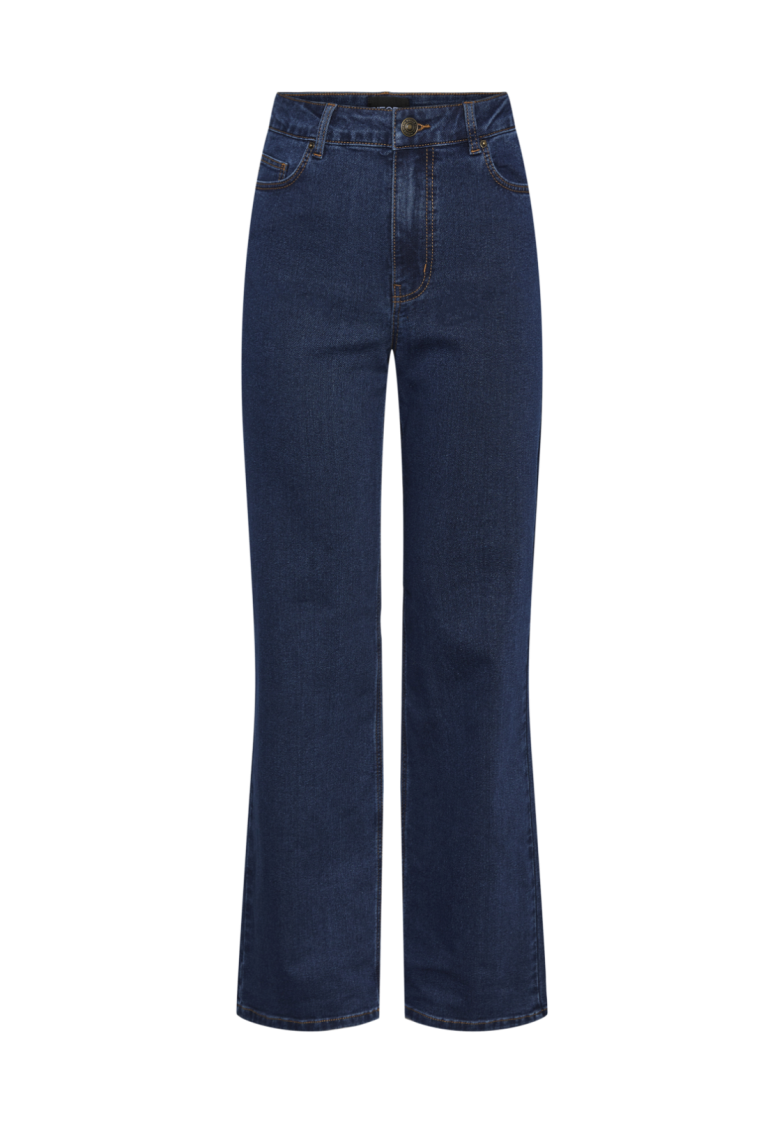 PCPEGGY HW WIDE JEANS