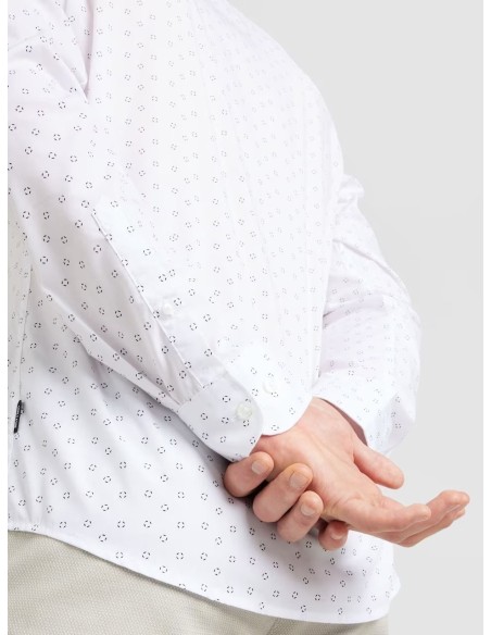 ONSSANE SLIM L/S DITSY POPLIN SHIRT