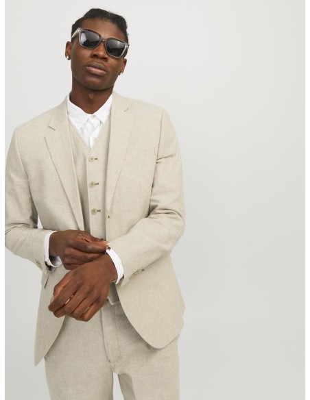 JPRRIVIERA LINEN BLAZER SLIM FIT