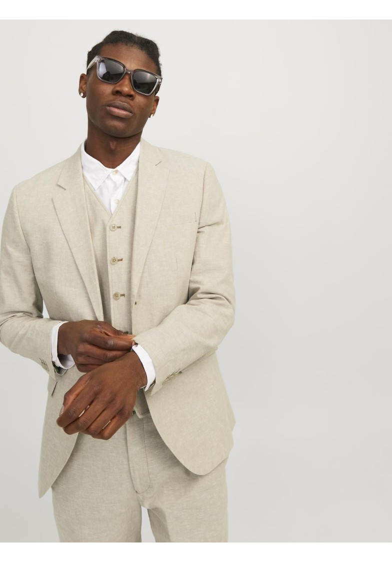 JPRRIVIERA LINEN BLAZER SLIM FIT