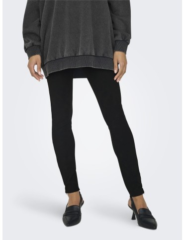 ONLPEONY HW RIB ZIP LEGGING