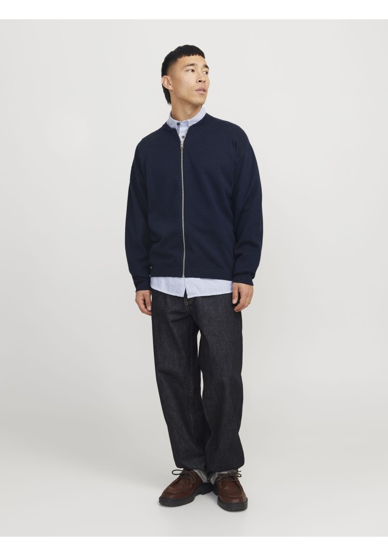 JJCALVIN KNIT BOMBER CARDIGAN
