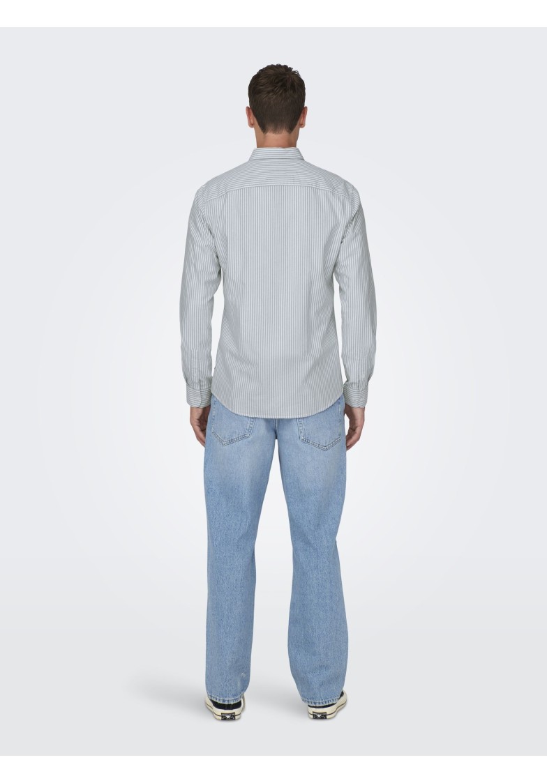 ONSALVARO L/S OXFORD STRIPE SHIRT