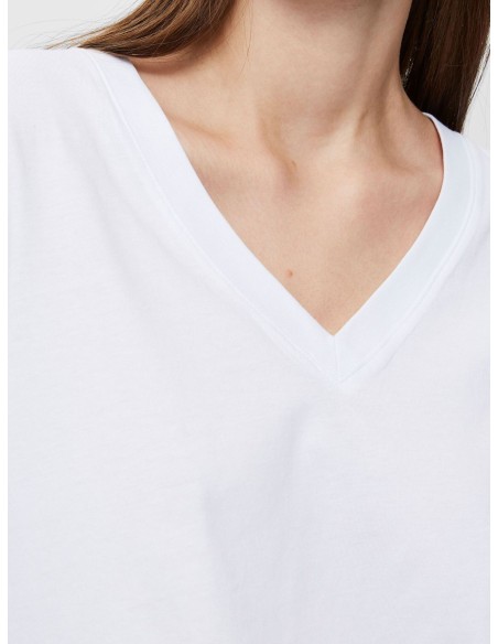 SLFSTANDARD S/S V-NECK TEE