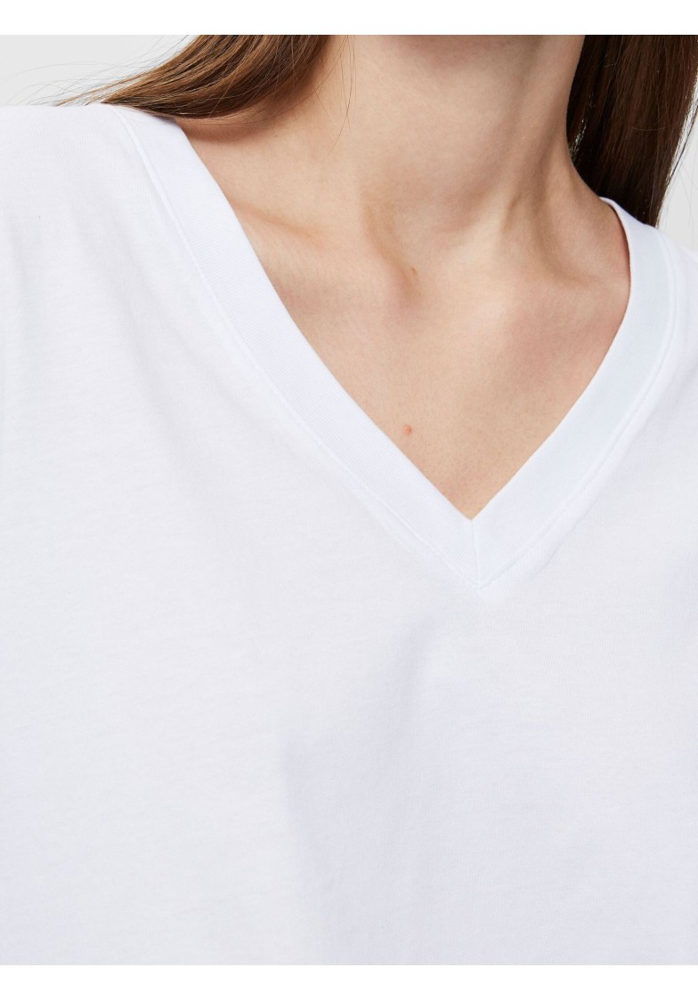 SLFSTANDARD S/S V-NECK TEE