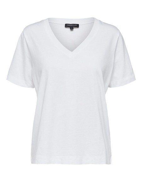 SLFSTANDARD S/S V-NECK TEE
