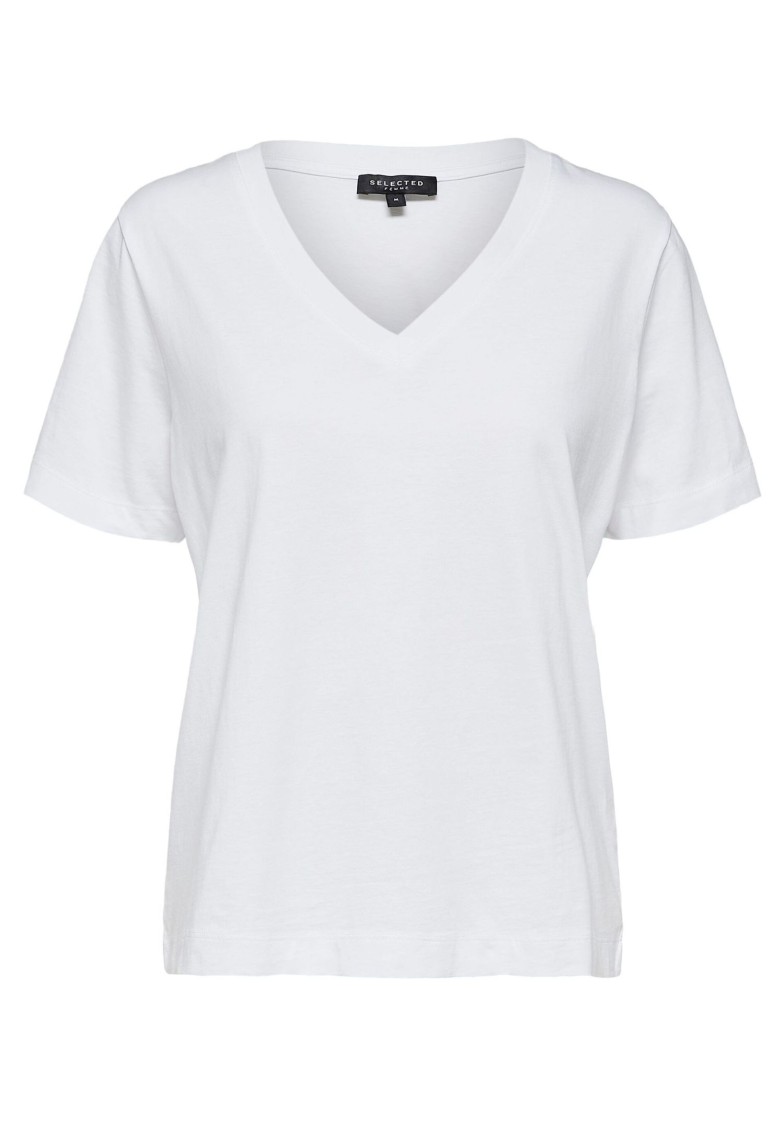 SLFSTANDARD S/S V-NECK TEE
