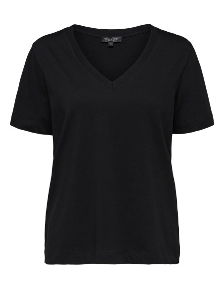 SLFSTANDARD S/S V-NECK TEE