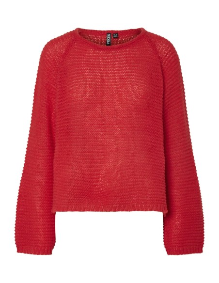 PCTOYA L/S O-NECK KNIT