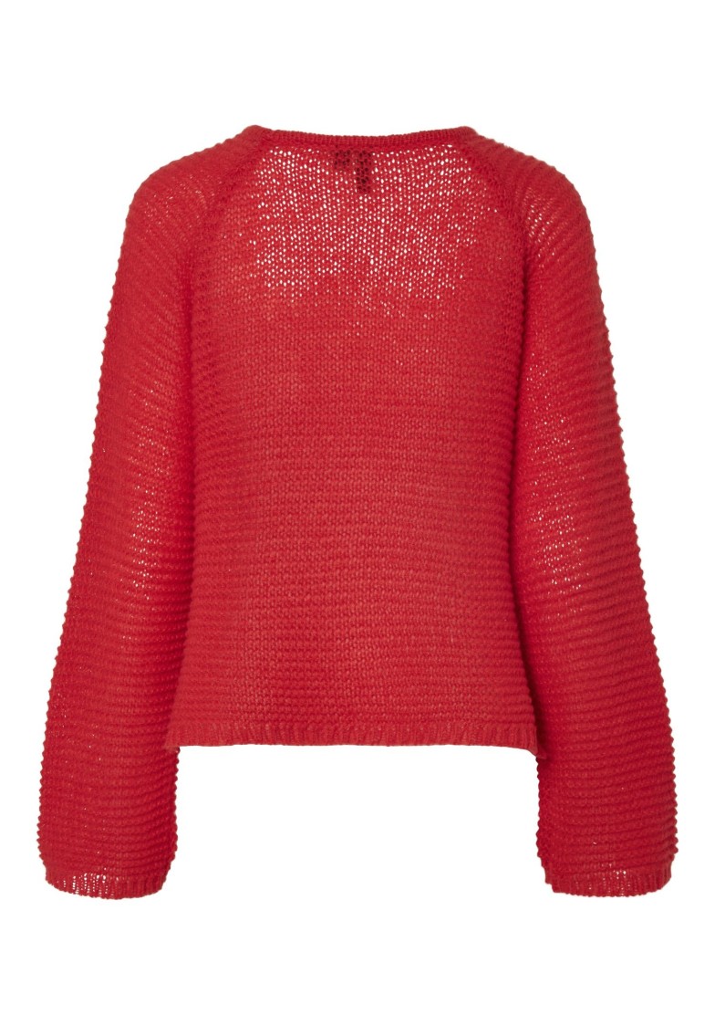 PCTOYA L/S O-NECK KNIT