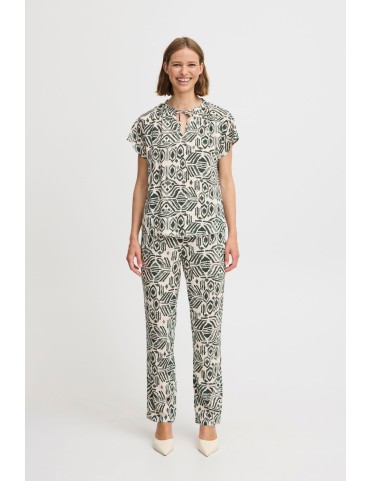 BYMMJOELLA V-NECK BLOUSE S/S 2