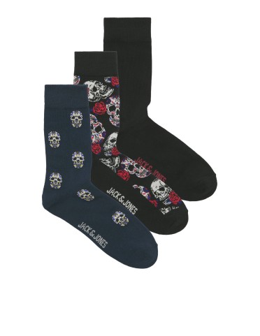 JACMURPHY SKULL SOCKS 3 PACK