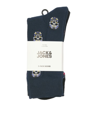 JACMURPHY SKULL SOCKS 3 PACK 2