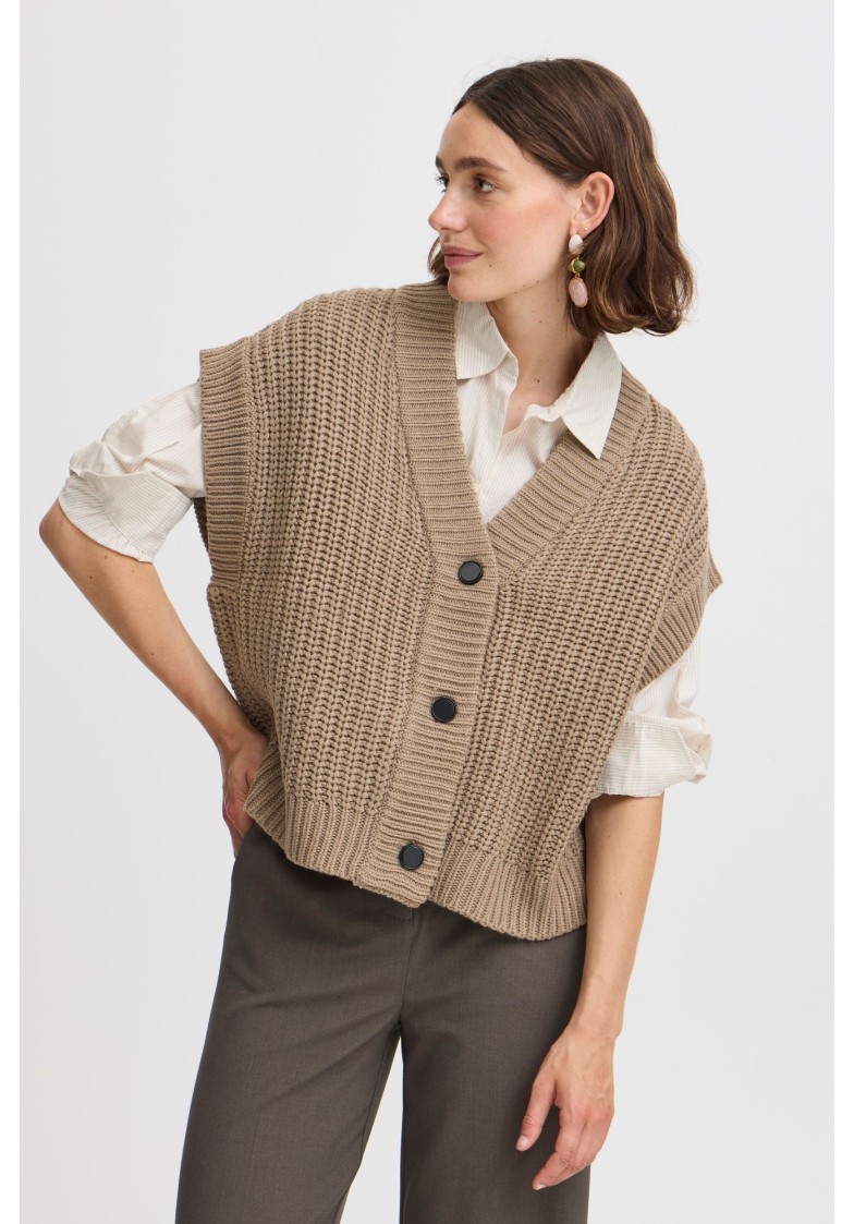 BYOTINKA KNIT WAISTCOAT