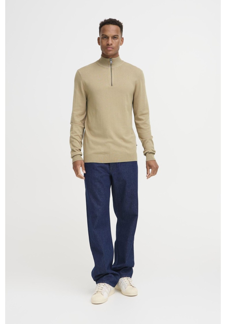 BHDAN HALF ZIP KNIT
