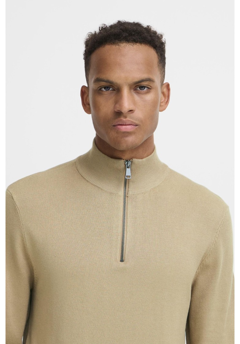 BHDAN HALF ZIP KNIT