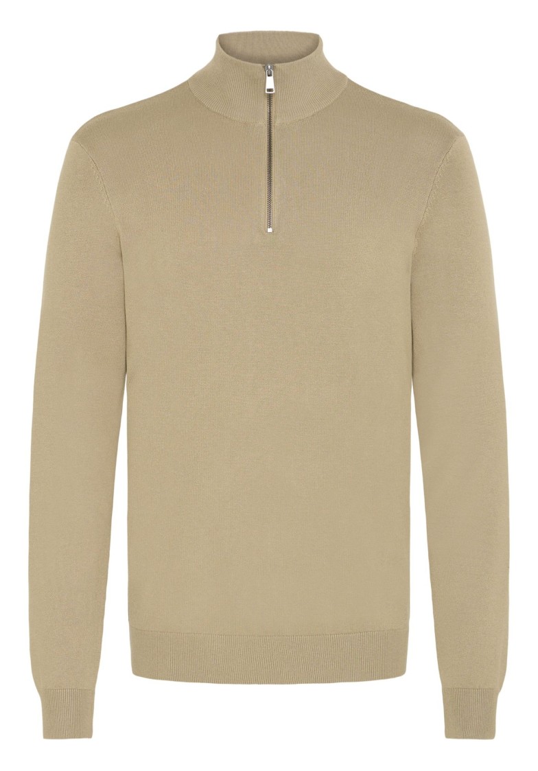 BHDAN HALF ZIP KNIT