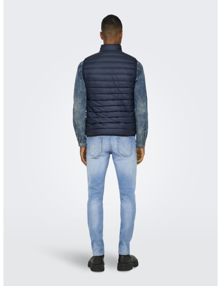 ONSGAVIN LIGHT QUILTED ZIP VEST