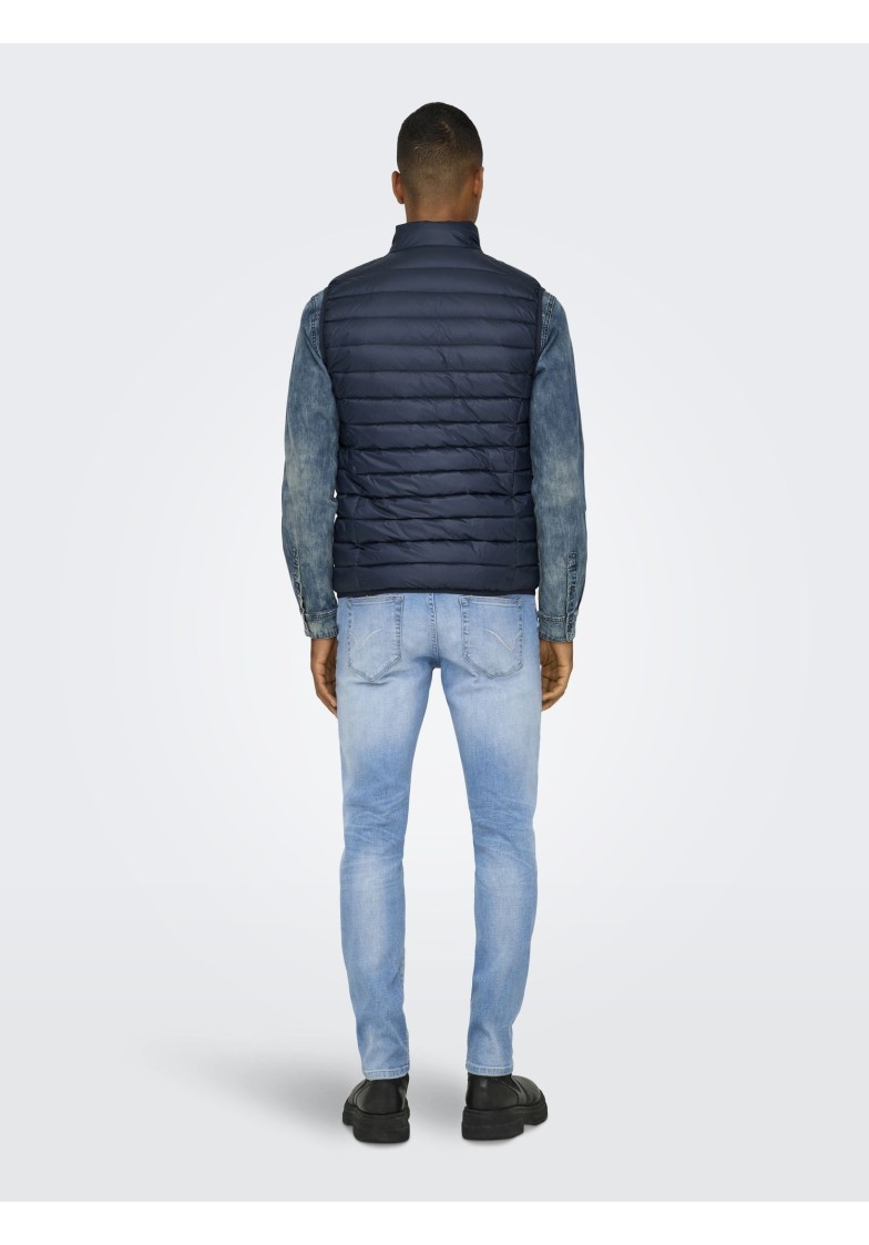 ONSGAVIN LIGHT QUILTED ZIP VEST