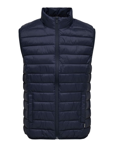 ONSGAVIN LIGHT QUILTED ZIP VEST