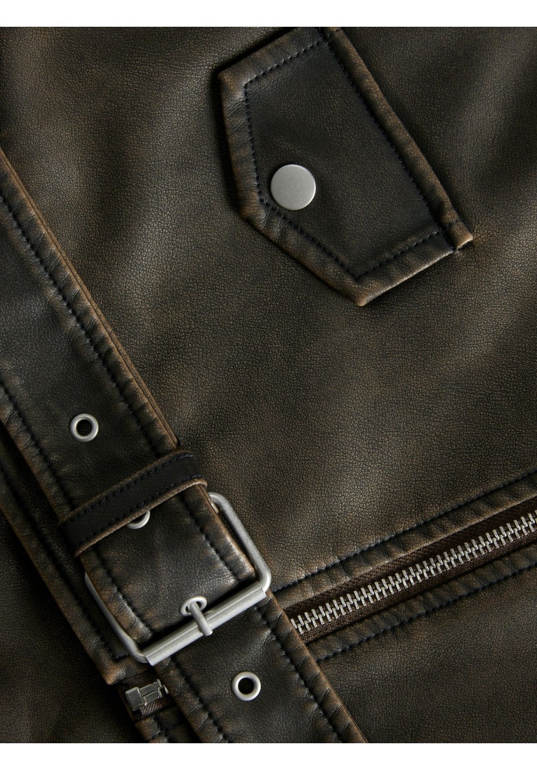 JXFRIDA WASHED BIKER