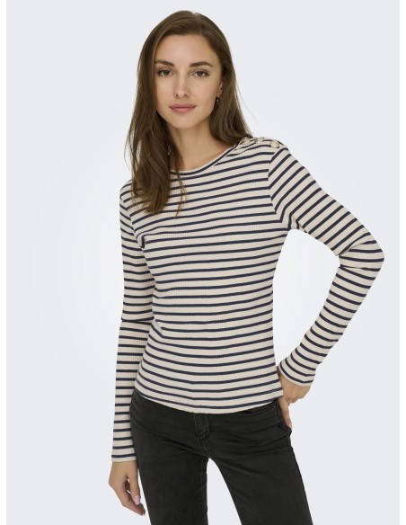 JDYKATO L/S O-NECK TEE