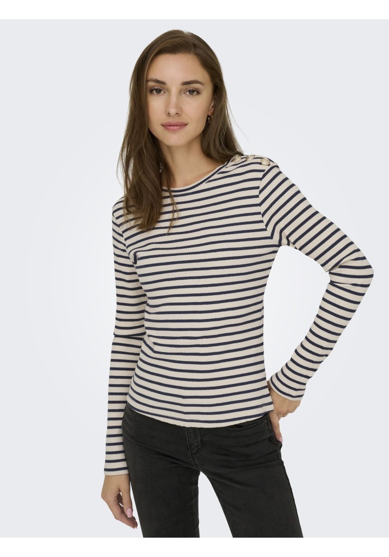 JDYKATO L/S O-NECK TEE