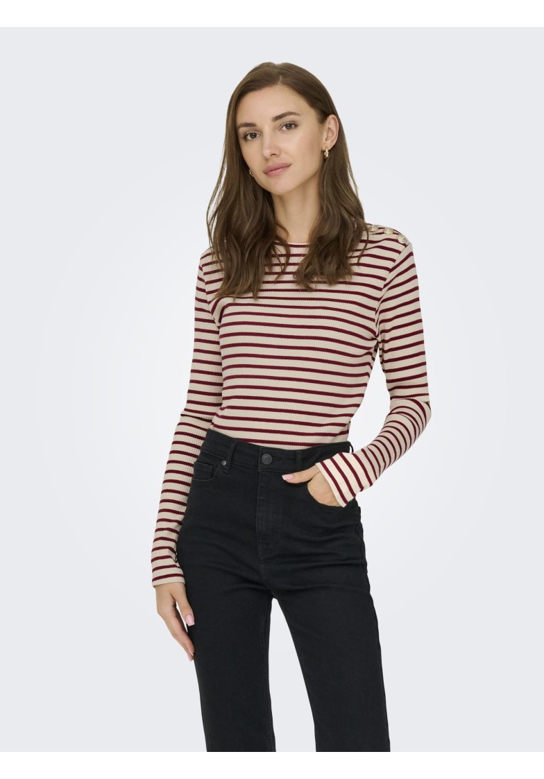 JDYKATO L/S O-NECK TEE