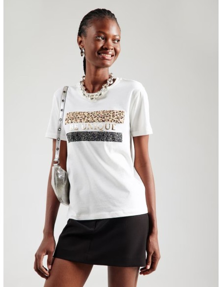 ONLTANYA S/S LEO PRINT TEE