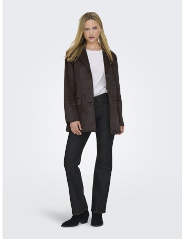 ONLTULIP FAUX SUEDE BLAZER COAT 2