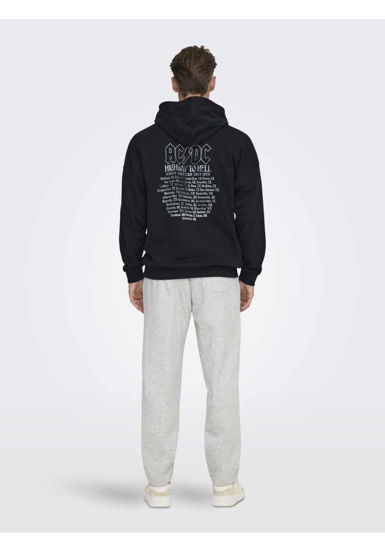 ONSACDC L/S HOOD SWEAT