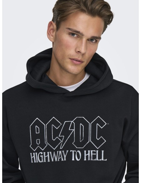 ONSACDC L/S HOOD SWEAT