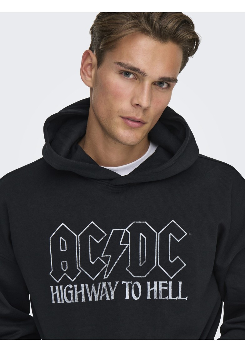 ONSACDC L/S HOOD SWEAT