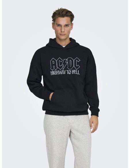 ONSACDC L/S HOOD SWEAT