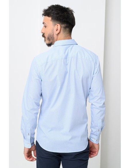 JJMATHEO PRINT DETAIL SHIRT L/S